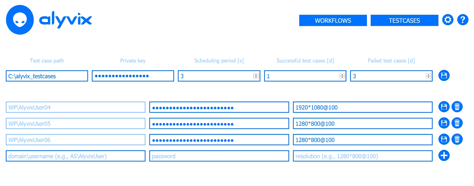 Settings page screenshot