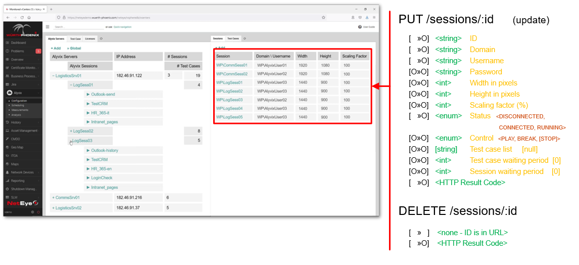 Second session settings API